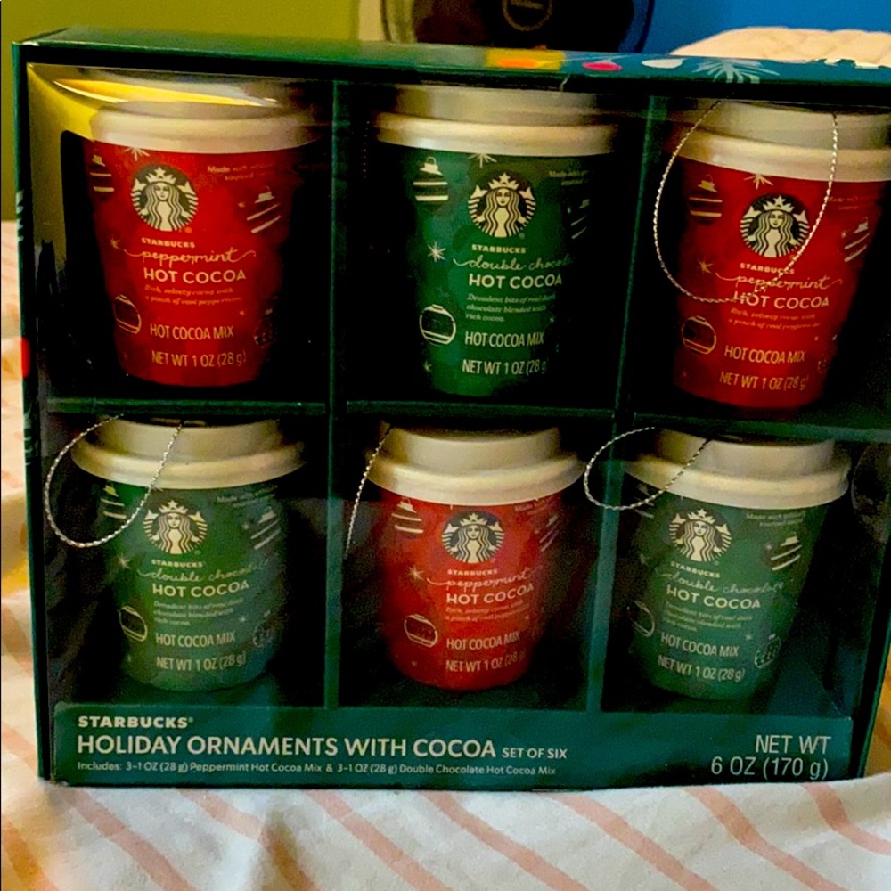 2020 Starbucks Holiday Ornaments with Cocoa
